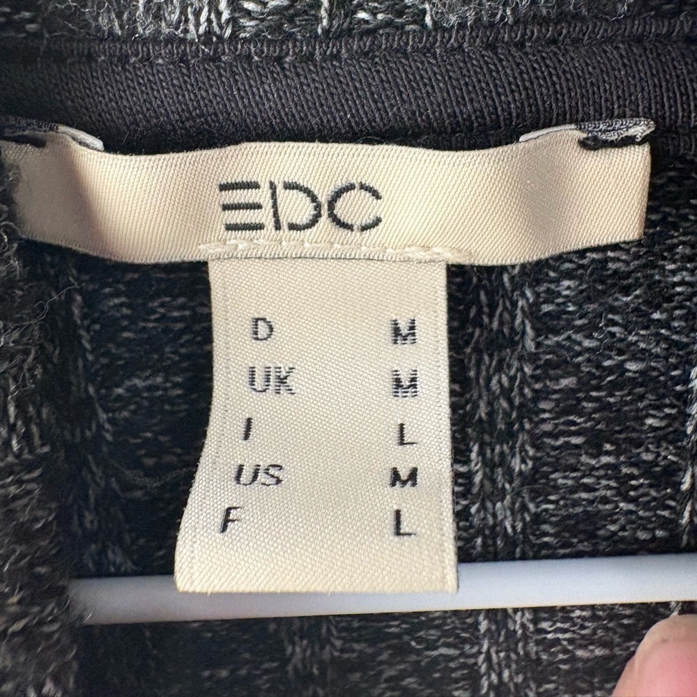 EDC by Esprit Ribbed Sleeveless Turtleneck Top | Side Tie Detail | US M - Picture 7 of 10